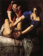 Artemisia gentileschi Judith Beheading Holofernes painting